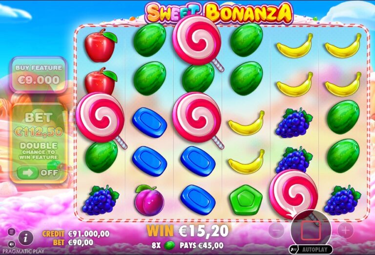 Screenshot 2 van Sweet Bonanza